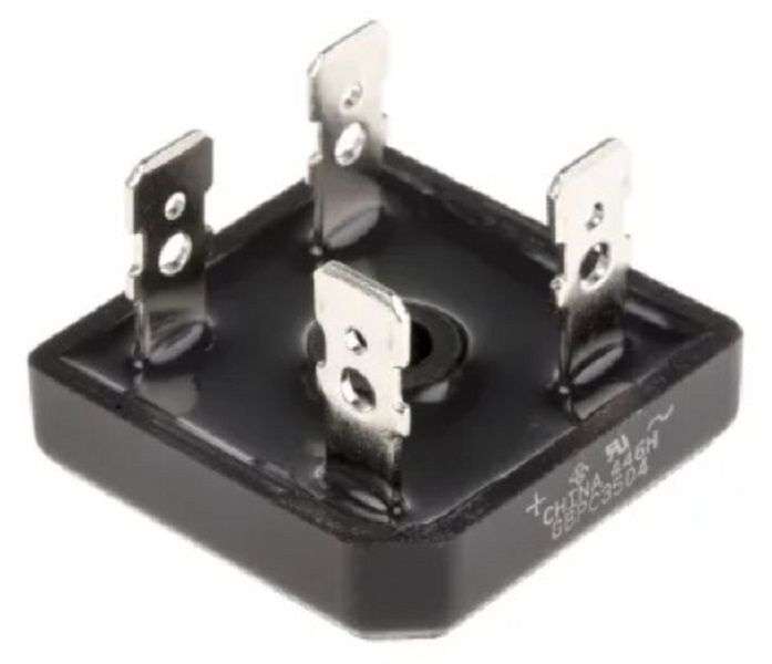 Onsemi (GBPC3504) Bridge Rectifier, Single Phase, 400 V, 35 A