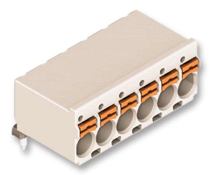 Wago (2092-1375) Wire-To-Board Terminal Block, 5 mm, 5 Ways