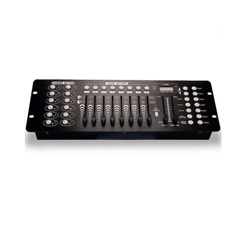 192 Channels DMX512 Controller Console for Stage Light Party DJ Disco