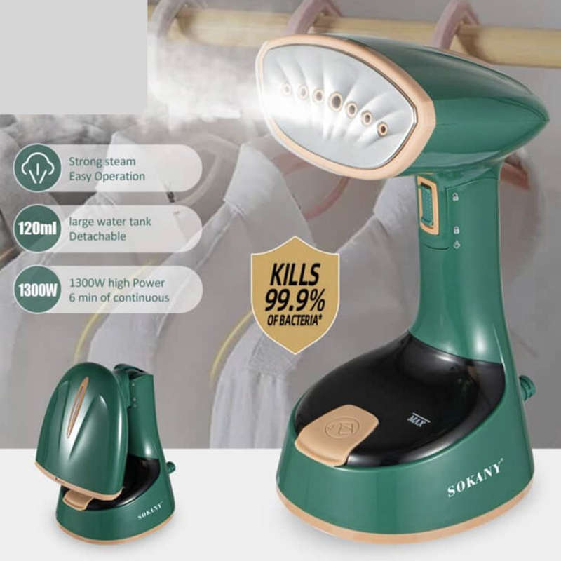 1470W Portable Multi-purpose Hand Held Steamer with Turbo Extreme Steam