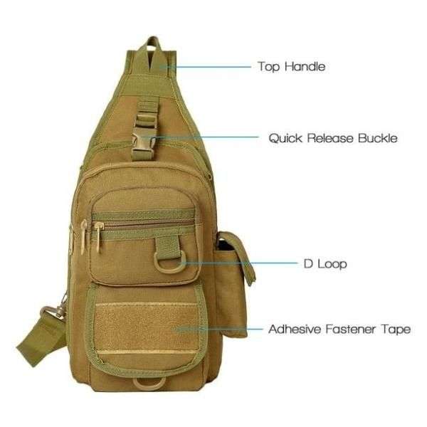 Super Saddle Bag Tactical Single  Shoulder Chest Bag
