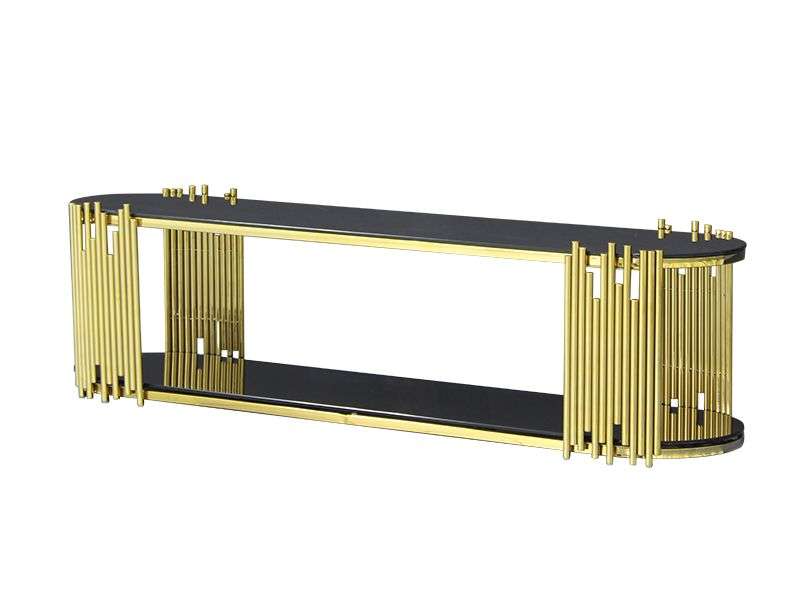 Entertainment Unit - Gold