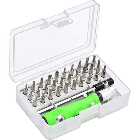 32-IN-1 Precision Screwdriver Set with 30 Screw Types