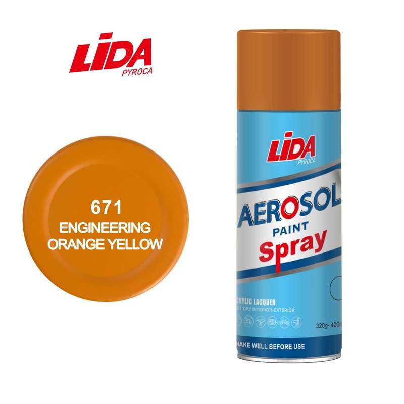 LiDA Spray Paint 400ml-Different Colors
