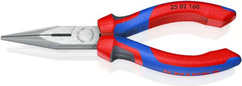 Knipex (25 02 160) Snipe Nose Plier, 160mm, Polished