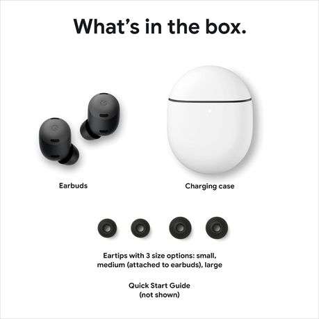 Google Pixel 8A 128GB/8GB (Black) + Google Pixel Buds Pro