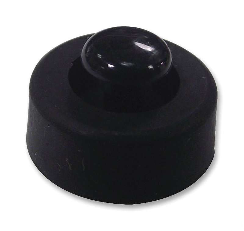 TR Fastenings (TRFF-006-P4X6B) Bumper / Feet, Fast Foot, Pack 50, Rivet