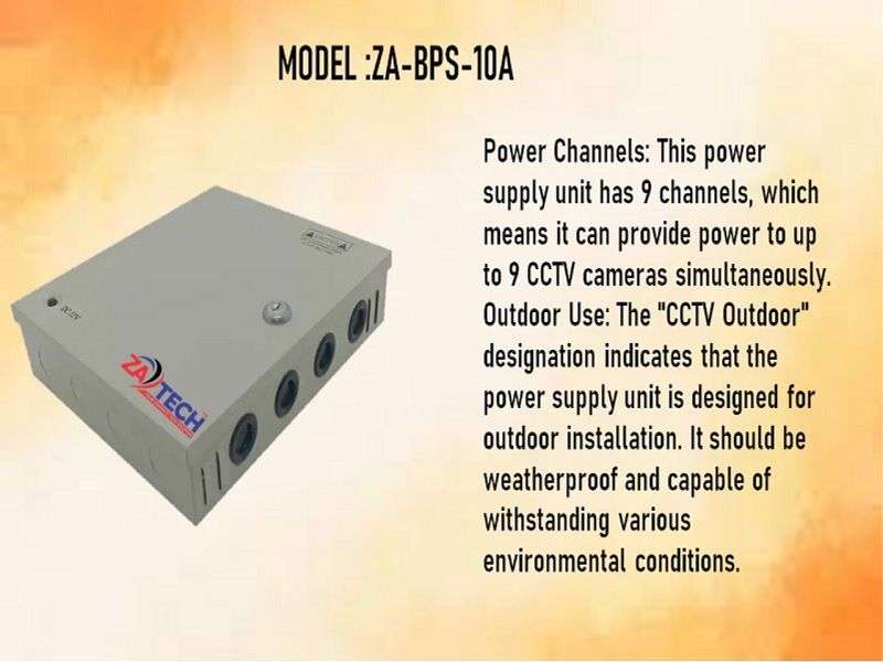 12V-30A Dc Power Supply for CCTV