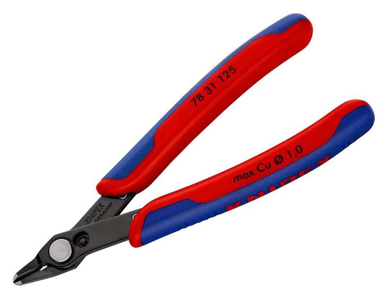 Knipex (78 31 125) Electronic Cutter, 125mm, 7.5mm