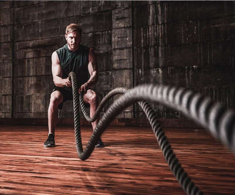 Heavy Battle Rope 9 Meter Battle Exercise Training Rope