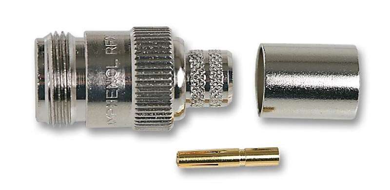 Amphenol (N6121A1-NT3G-1-50) RF / Coaxial Connector, N Coaxial