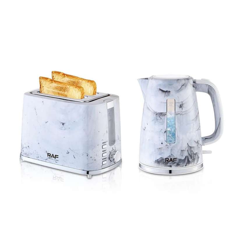2in1 Electric Kettle And 2 slice Toaster Set