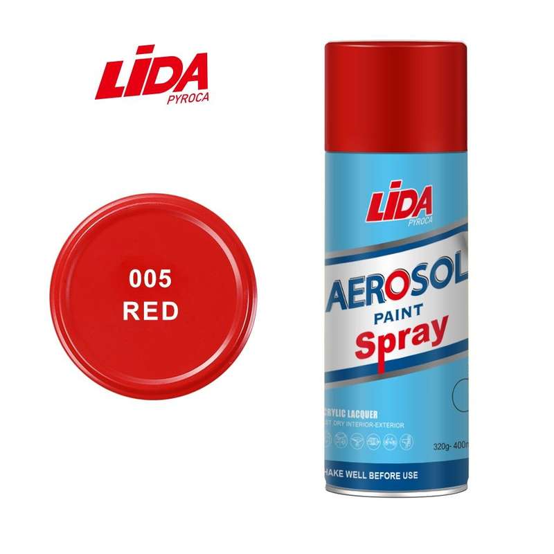 LiDA Spray Paint 400ml-Different Colors