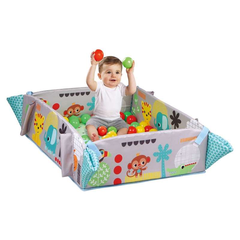 Activity 5-in-1 Gym Play Mat & Ball Pit -GREEN