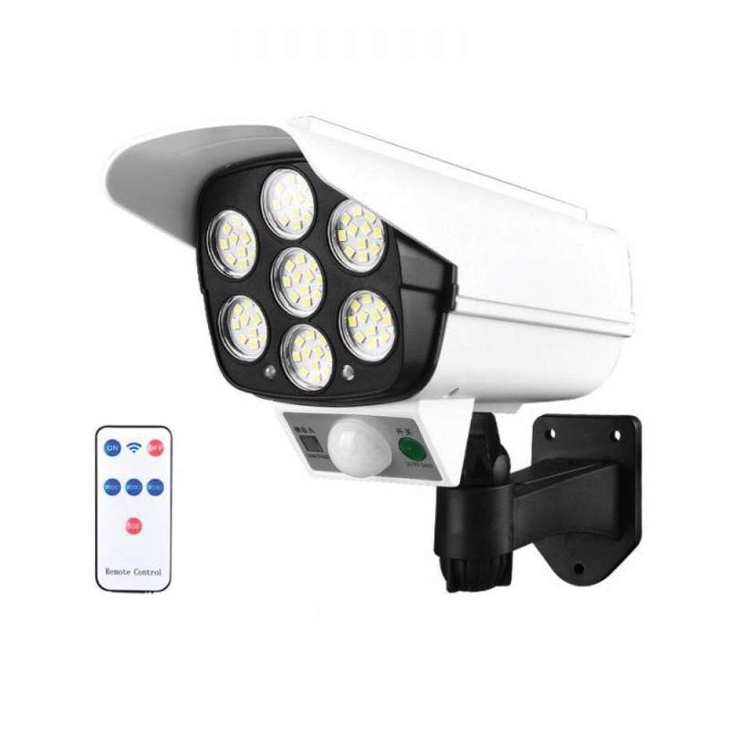 Solar security Light with sensor and remote