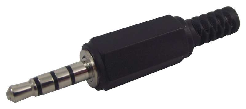 Multicomp Pro (PSG01490) Phone Audio Connector, 4 Contacts, Plug, 3.5 mm