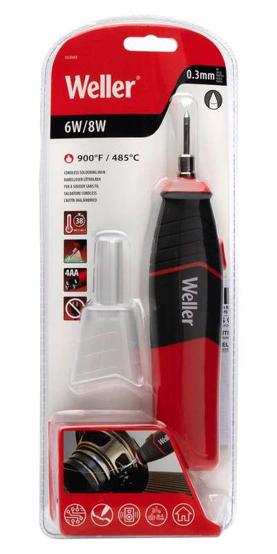 Weller (WLIBAK8) Soldering Iron, 8 W, 38 s, WLIBA Series