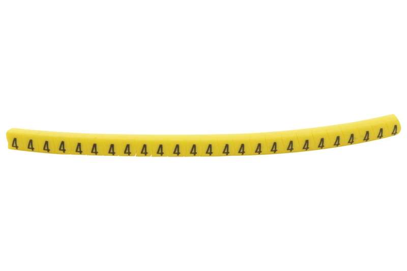 Hellermanntyton (901-11054) Wire Marker, Helagrip, Slide On, Chevron Cut