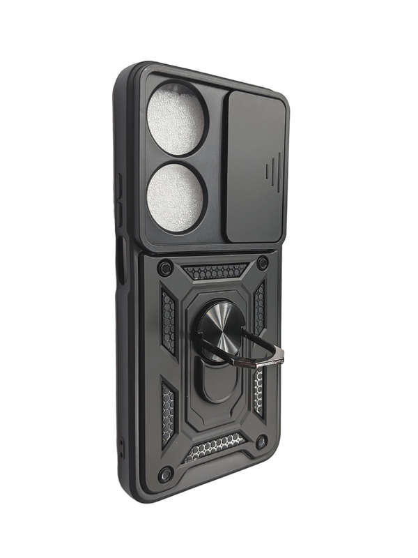 Shockproof Case with Sliding Camera Protection For Honor X7b