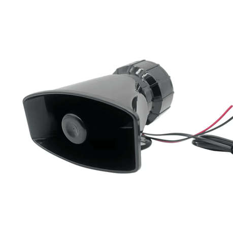100W Electric 7 Sound Car Siren with Warnings and Microphone