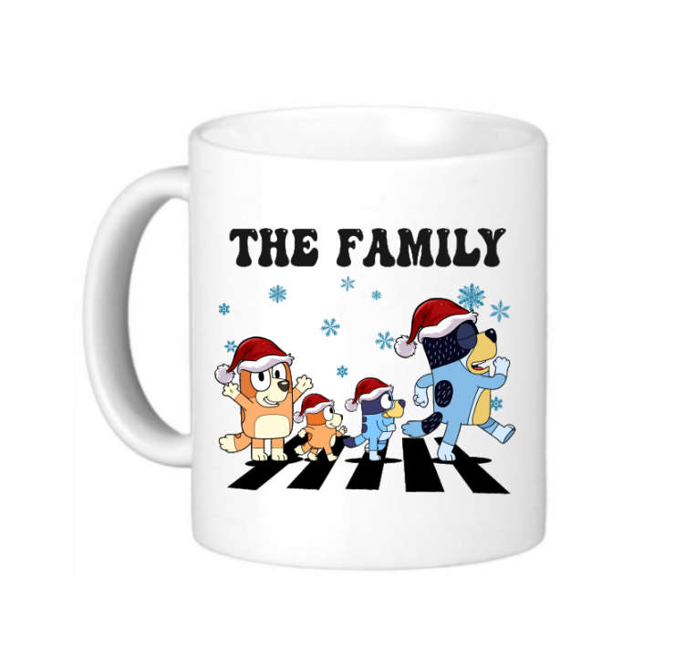 Bluey Christmas Coffee Mug