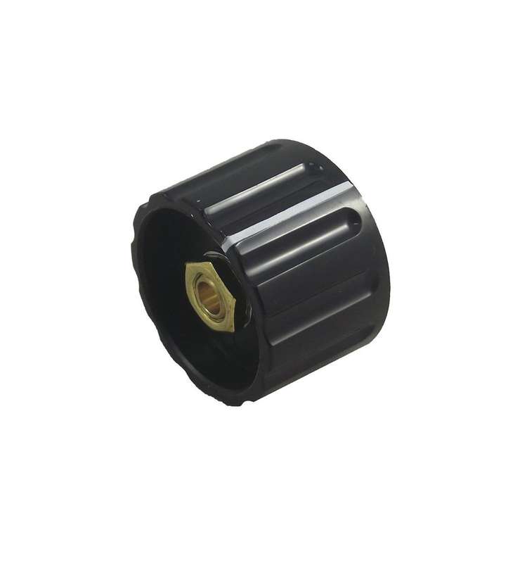 Elma (021-5420) Knob, Round Shaft, 6 mm, Nylon (Polyamide)