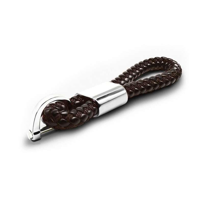 BMW Braided Rope Key Ring Holder