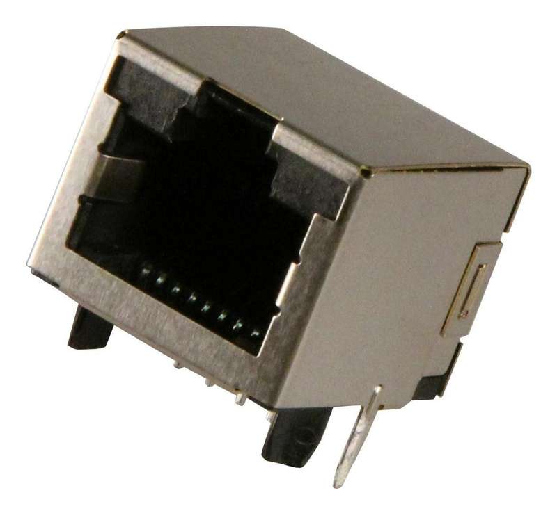 TE Connectivity (1-406541-5) Modular Connector, RJ45 Jack, 1 x 1 (Port)