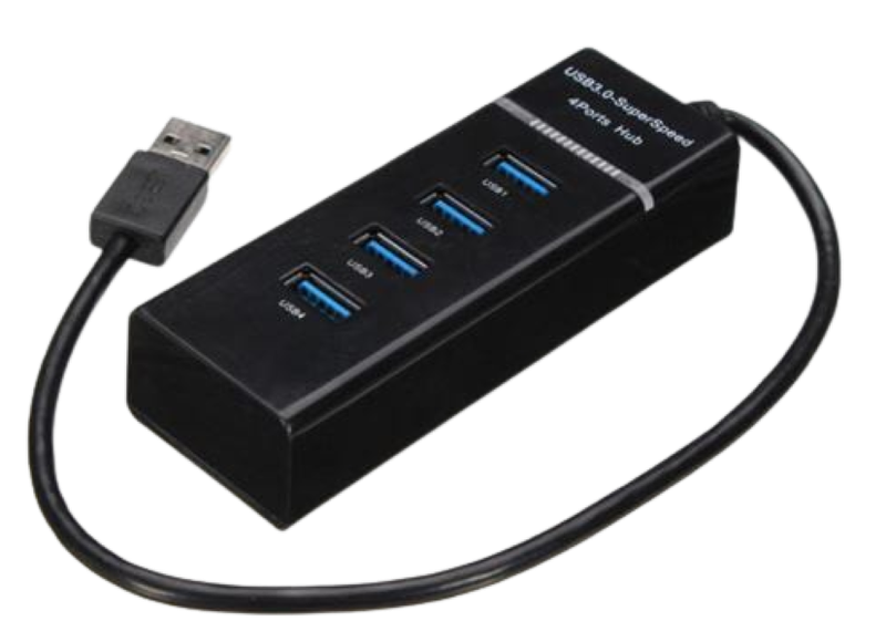 Andowl- 4 Port Super Fast 3.0 USB Hub