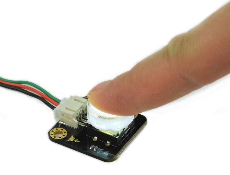 DFRobot (DFR0785-W) LED Button, Gravity, White, Arduino Board