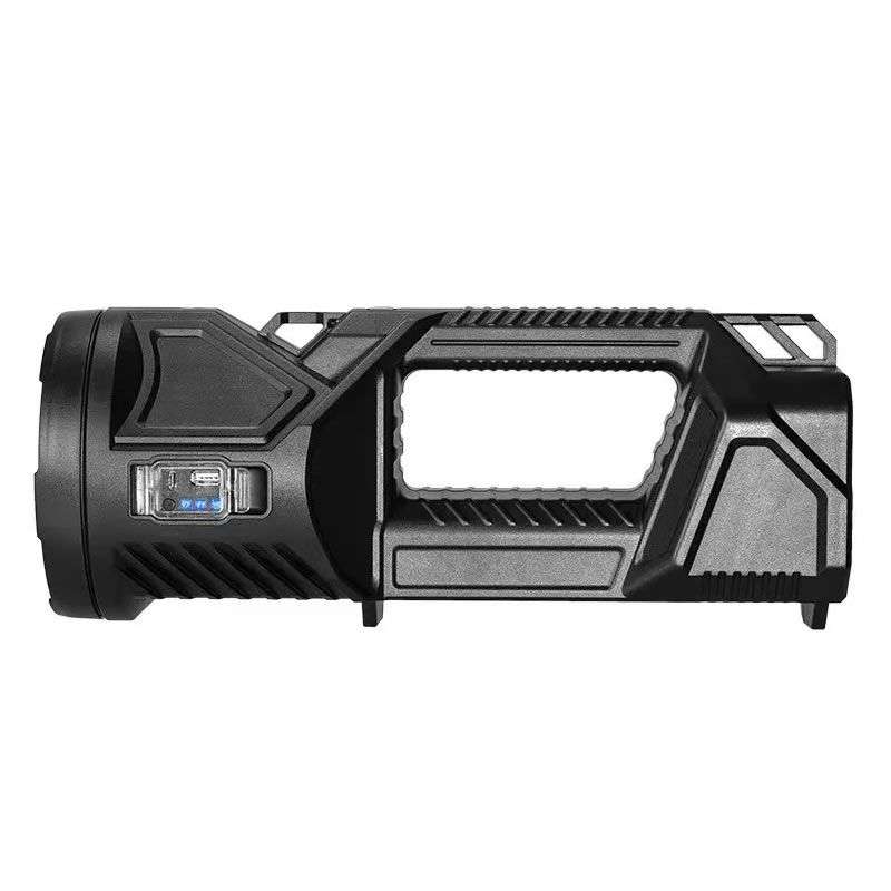 Rechargeable Solar Powered LED +COB Searchlight PM-68