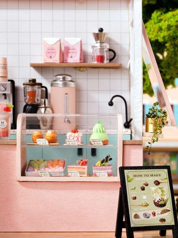 CUTEROOM DIY Miniature House - Smile Bistro