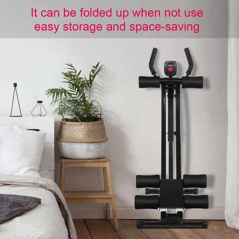 Trainers Abdominal Workout Machine, Height Adjustable Home Ab Trainer