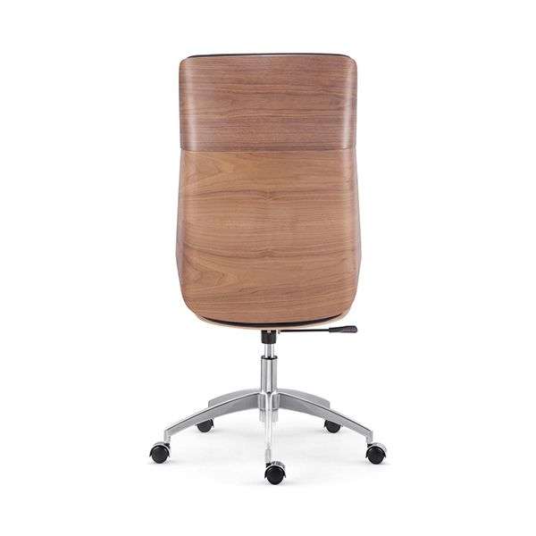 Office Chair - Executive Faux Leather - Black / Brown Colour
