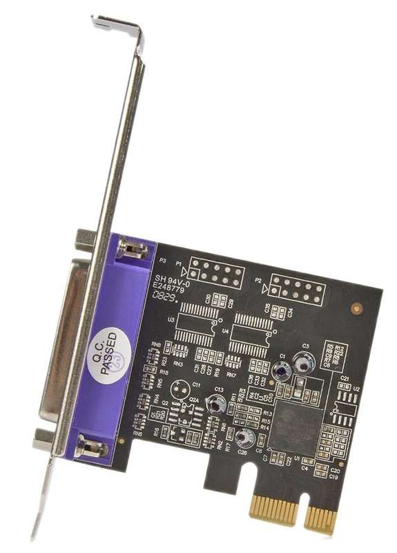 Startech (PEX1P2) PCI Express to Parallel DB25 Adapter Card, 1-Port