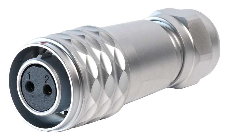 Multicomp Pro (MP002735) Circular Connector, Plug, 2 Contacts