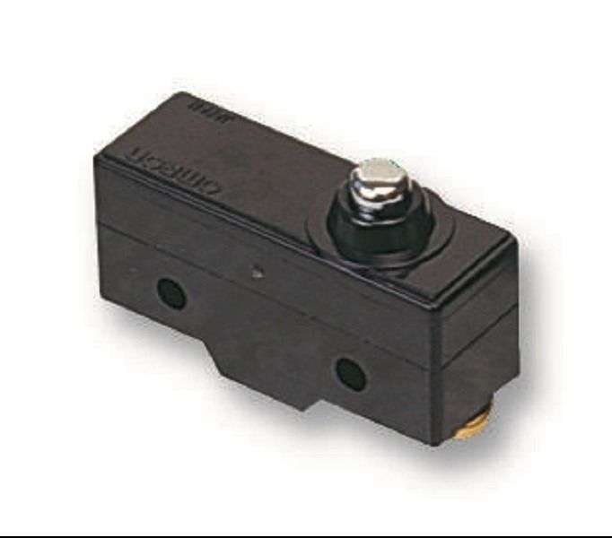 Omron (Z-15GD-B7 SEV) Microswitch, Snap Action, Plunger
