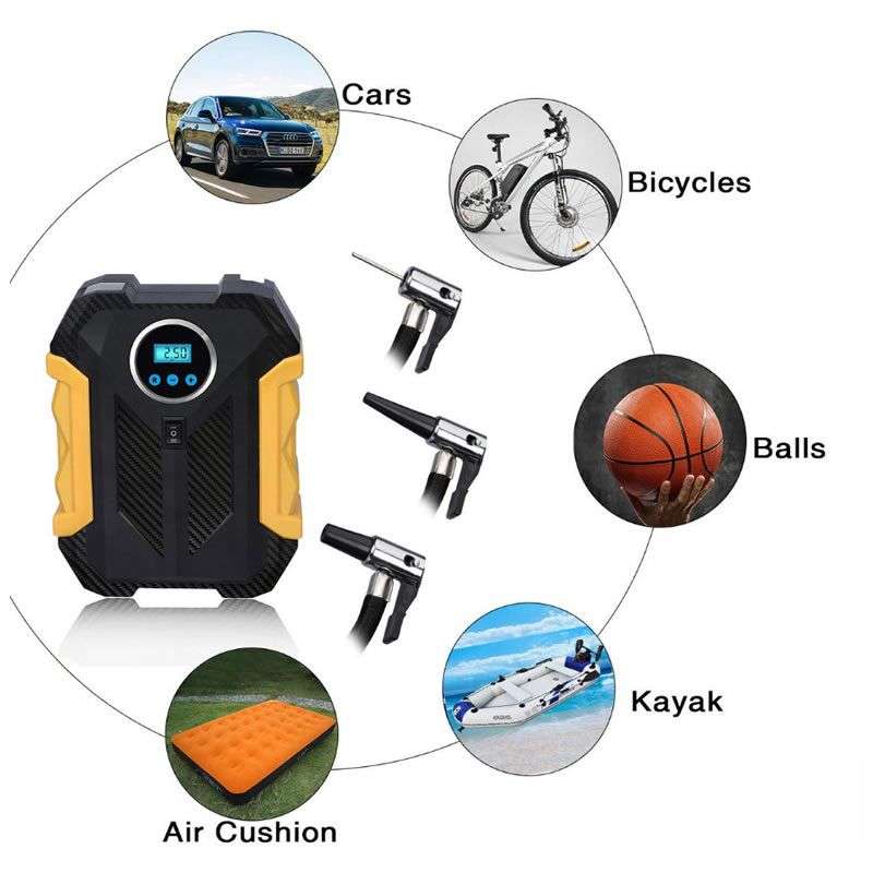 Multifunctional Portable Digital Air Pump Compressor