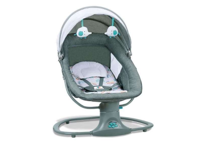 Mastela 3-in-1 Deluxe Multi-Functional Bassinet/Swing -Grey