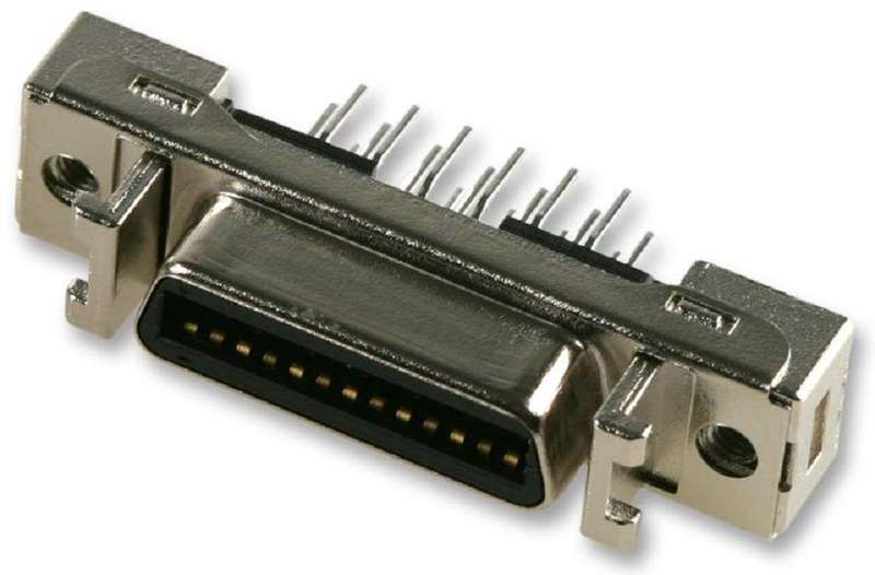 3 M (10226-6212PL) D Sub Connector, Straight, Receptacle, 26 Contacts