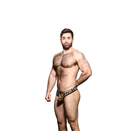 Andrew Christian - Plush Leopard Thong