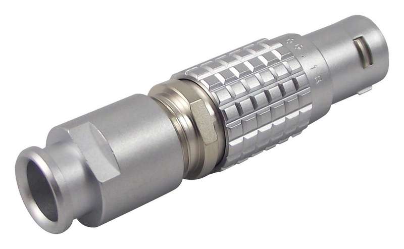 Lemo (FGG.1B.304.CLAD62Z) Circular Connector, Cable Mount Plug, 4 Contacts