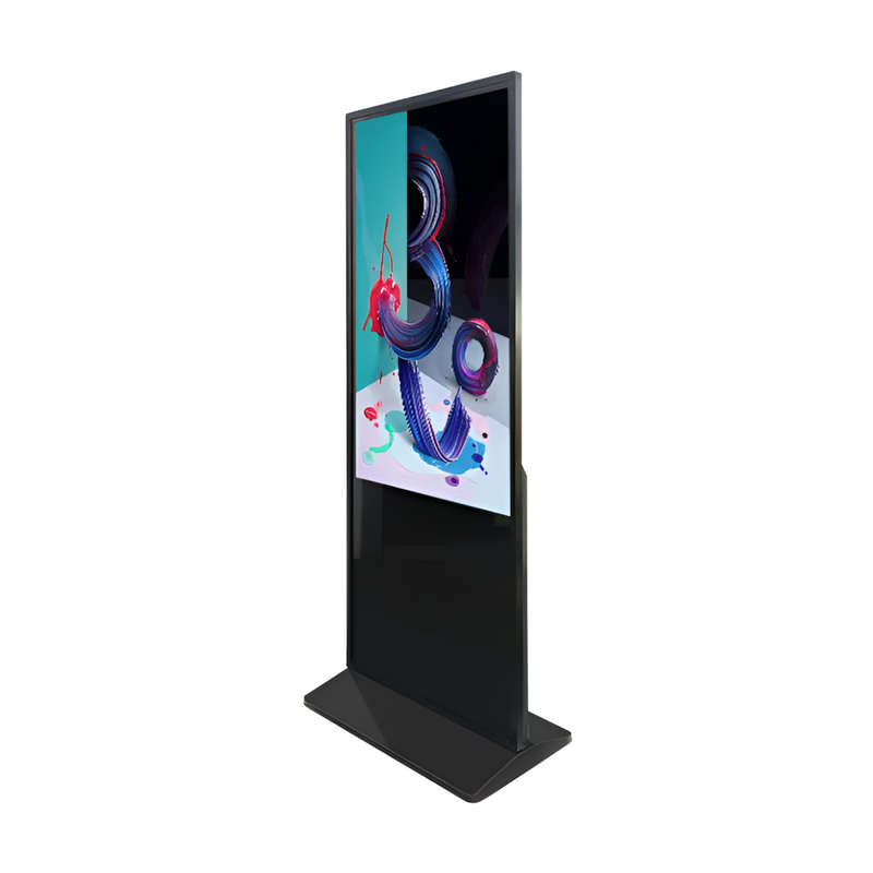 App Controlled 55-Inch Floor Stand Interactive Digital Information Displays