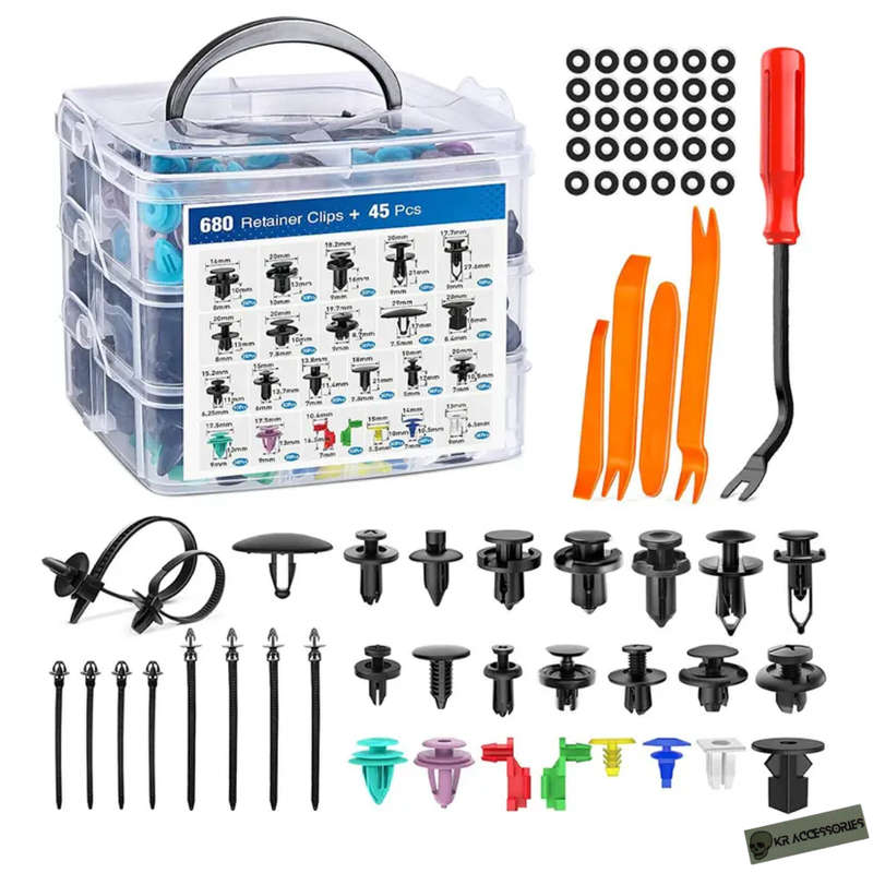 680PCS retainer clips for car