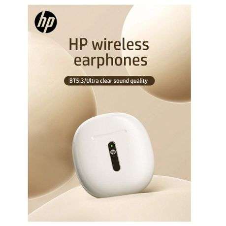 HP- H10H - Ultimate HIFI Surround Sound True Wireless Headphones - White