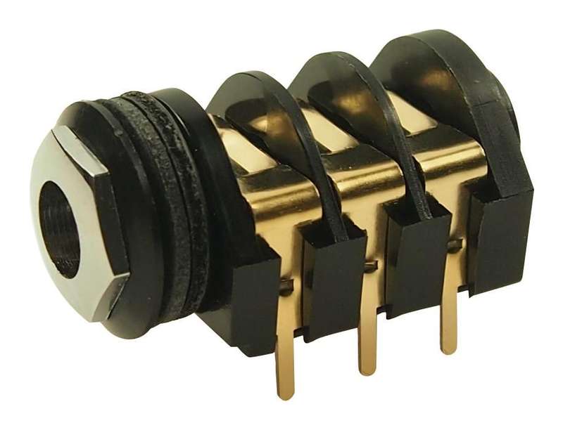 Cliff Electronic Components (CL13345) Phone Audio Connector, 6.35mm