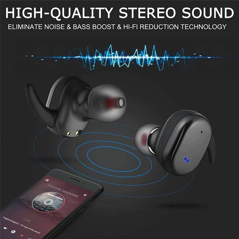 TWS-4 Wireless Earphones Sport