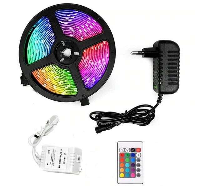 12V 3528 RGB 5M LED Strip Light