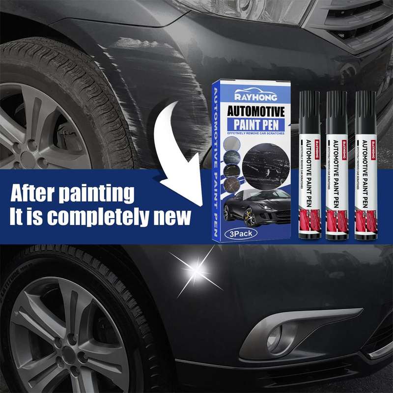 3 Piece Car Scratch Repair Paint Pen Set-RAYHONG