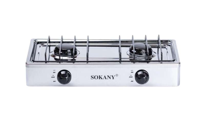 Sokany 2 Burner Tabletop Gas Stove